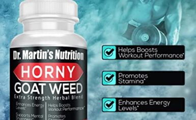 Super Strength 1000mg Horny Goat Weed 120 Capsules